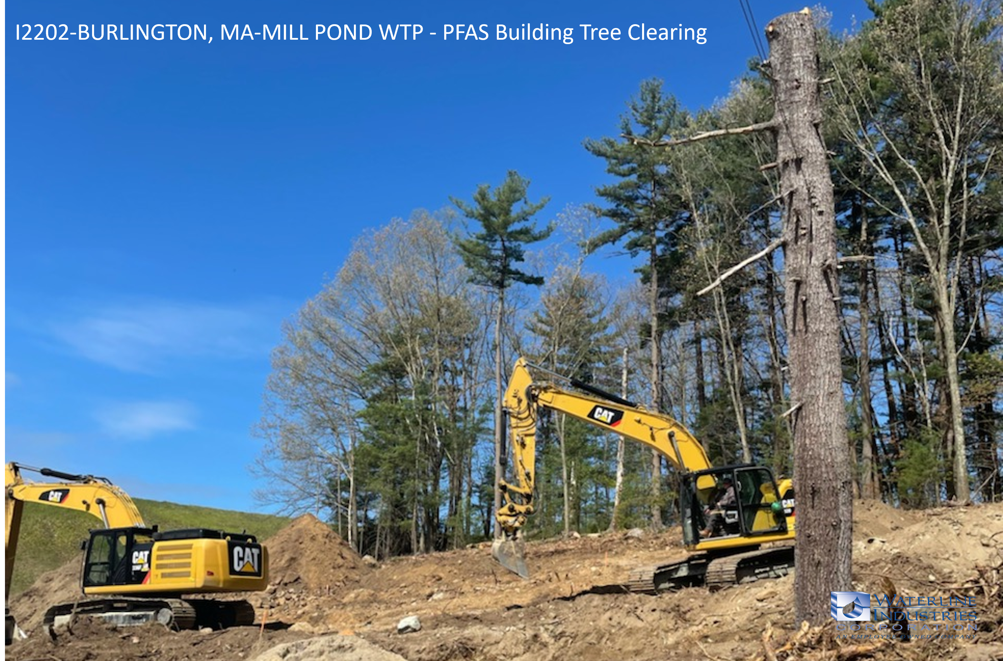 I2202-Mill Pond WTP-PFAS Building Tree Clearing